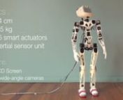 Poppy is an Open-source humanoid platform based on robust, flexible, easy-to-use hardware and software.nDesigned by the Flowers Lab at inria Bordeaux (France), its development aims at providing an affordable humanoid robot for Research, Art and Education.nnMore information about the Poppy project on www.poppy-project.org and the forum https://forum.poppy-project.orgnArt project: Êtres et Numérique nhttp://www.comacina.org/recherche-chien-noir-tete-ours/nhttp://www.comacina.org/rencontre-artist