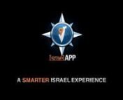 Download today in the Appstore or Google Play!nnhttp://www.theisraelapp.com/nhttps://itunes.apple.com/tr/app/israel-app-gps-travel-tour/id680338281?mt=8nhttps://play.google.com/store/apps/details?id=com.israelapp.israelapp&amp;hl=ennnnnIsrael just got better with Israel App, the GPS travel guide for people who want to get the most out of what Israel has to offer. It&#39;s like having a world-class tour guide, local insider, trip concierge &amp; interactive guidebook in your pocket!nn- GPS guided tou