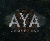 Aya: Awakeningsis a documentary journey into the world and visions of Amazonian shamanism, adapted from the cult book &#39;Aya: a Shamanic Odyssey&#39; by Rak Razam. As Razam sets out to document the booming business of Amazonian shamanism in the 21st century, he quickly finds himself caught up in a culture clash between the old world and the new. Braving a gringo trail of the soul, he uncovers a movement of ‘spiritual tourists’ coming from the West for a direct experience of the multi-dimensional