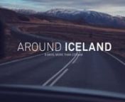 A little homage to Iceland. Made with shots taken during a 8 days trip in March, in which I travelled around the island with three friends and making more than 2200km by car. Hopefully there&#39;ll be more parts!nn___nnnMusic by Rökkurró (Við Fjarlægjumst &amp; Sólin mun skína) - https://myspace.com/rokkurronnHandheld recorded with Canon 60D and Tamron 17-50 nnYou can also check some of my photos at: http://www.flickr.com/photos/reudh/nnCreated by Carlos Lidón www.carloslidon.comnnThank you f