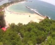 This video was taken in Labadee, Haiti when I spent ten glorious days with my family on Royal Caribbean&#39;s Explorer of the Seas.Labadee was our last stop and we ran the Dragon&#39;s Breath Flight Line moments before we had to be back on aboard the ship.nnThe Dragon&#39;s Breath Flight Line is the longest zip line over water in the World.It spans over 2600 feet which equals one half mile.At the top it&#39;s 500 feet above sea level and you can soar at speeds up to 50 mph.nnThis video was shot on July 17