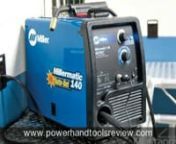 http://www.powerhandtoolsreview.com/miller-millermatic-140-mig-welder-w-autoset-907335-review/ - MILLER MILLERMATIC 140 MIG WELDER w/ AUTOSET - 907335 ReviewnnThe MILLER MILLERMATIC 140 MIG WELDER w/ AUTOSET is Now on Sale - Visit The Link Above For a Great Discount!nnThe MILLER MILLERMATIC 140 MIG WELDER w/ AUTOSET has some serious guts to it. It&#39;s more than light enough to travel with. And being 120V it can be used almost anywhere.nnYou can run it on a 15amp circuit with no problems. This mach