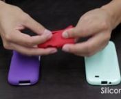 Do you know the difference?nnIt&#39;s confusing when people throw around words like rubberized, silicone or TPU.nUntwist the tangled knot of confusion with this video.nnnFind these cases for your phone:nhttp://www.cellularoutfitter.com/c-3-cell-phone-covers-and-gel-skins.html?DZID=VM_MAI10_INSTR_DESC-1&amp;utm_source=vimeo&amp;utm_medium=vimeo&amp;utm_campaign=Mai&amp;utm_content=INSTRnn_nnnFacebooknhttps://facebook.com/CellularOutfitter?DZID=VM_MAI10_INSTR_DESC-3&amp;utm_source=vimeo&amp;utm_medium