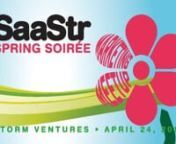 Storm&#39;s SaaStr Spring Soiree - April 24, 2014nMarketing Workshop -