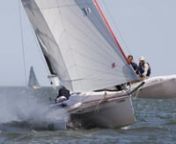 Picture-perfect sea breeze and crowded fleets of inshore and offshore boats meant great racing for the first day of 2014 Sperry Top-Sider Charleston Race Week.Listen to some of the competitors explain their day and note how many young sailors are racing at this event!