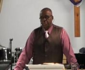Pastor Ron Morrison 04-20-2014 \ from then sings my soul psalm