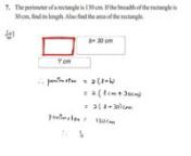 NCERT Solutions for Class 7th Maths Chapter 11 Ex11.1 Q7 from maths class 7 chapter 11 ncert solutions