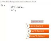 NCERT Class 10th Maths Chapter 8 Introduction To Trigonometry Exercise 8.4 Question 2