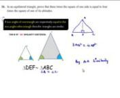 NCERT Solutions for Class 10th Maths Chapter 6 Triangles Exercise 6.5 Question 16