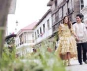 A pre-nuptual MTV.nShot in the Most romantic place in the country - VIGAN!