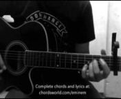 The Monster Chords - Full tutorial: http://chordsworld.com/eminem-the-monster-chords/ Originally performed by Eminem ft. RihannannHere is a list of easy songs to play on guitar: http://chordsworld.com/easy-songs-on-guitar/nnMore Tutorials:nhttp://chordsworld.com/nhttp://www.youtube.com/user/ChordsWorldnnLike us on Facebooknhttp://www.facebook.com/ChordsWorldnnFollow Usnhttp://twitter.com/ChordsWorld