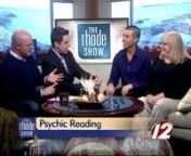 Psychic Medium Matthew Fraser drops in on FOX WPRI’s Spotlight 12 Rhode Show to visit with the hosts about his book and his upcoming appearances around Rhode Island. At the start, Matt talks with host Will Gilbert a bit about his experiences growing up and what it was like to live a real life version of the Sixth Sense. Matt inherited his gifts from his Grandmother through his Mother, and although it wasn’t something talked about his gifts were a real part of his growing up. nMatt says that
