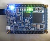 FPGA Hello World!nnNothing like writing a bunch of code just to have a few LEDs blink! nDemoed on Terasic&#39;s DE0-Nano FPGA development board.nnSource:nhttp://www.bcpscience.com/blog/2014/9/24/introduction-to-fpgas-3