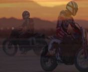 QUAND CAFE RACER RÉUNIT JEAN-MICHEL BAYLE ET LA HONDA 750 NS À EL MIRAGE…nWHEN JEAN-MICHEL BAYLE RIDES THE HONDA 750 NS AT EL MIRAGE DRY LAKEnnDIRECTED BY : Dimitri Costeu2028nNARRATED BY : Davey Coombsnu2028EDITED BY : Julien FauchernPRODUCED BY : Les Editions du Dollarnu2028EXECTUTIVE PRODUCERS : Bertrand Bussillet, Dimitri Costeu2028nMOTORCYCLE CONSULTANT : Keith Lynasnu2028FIRST UNIT CAMERA : Dimitri Costenu2028SECOND UNIT CAMERA : Larry Niehues