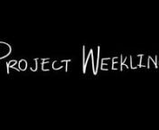 Project Weeklingnshort film /ˈpɹɑd͡ʒɛkt ˈwijkˈlɪŋɡ/n1. A romantic (black) comedy about a boy and his diary&#39;s week-long attempt to woo the girl of his dreams.nnCARLOS is a socially-inept preteen who has a long-time obsessive crush for CHERYL, the quiet, achieving student suddenly turned campus sweetheart. One day, he writes in his diary that he has made an important decision: he is going to try to ask for Cheryl’s hand in the course of one week, amidst the enormous odds against him p