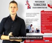 Our team of translators and interpreters are skilled and experienced in using a wide variety of English and Polish language documents. This means when you hire our services you can rest assured that you will receive a translation that provides you with what you are looking for.These are the main aspects that customers are looking for when it comes to translating documents, which is why we place them at the heart of everything we do. We know that value for money is extremely important in the curr