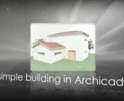 This time we get a bit deeper into Archicad and go step-by-step how to draw up a simple building + get used to the tools of the workflow. It&#39;s a simple design, nothing very exciting, but a good start to get you on your way to Archicad mastery. nnThis is the longest video in the series - 22 minutes long - so get a nice cup of coffee ready. If you download the iTunes version you&#39;ll see I&#39;ve added chapters into the video so you can jump back + forwards to whichever part you want. nnThe show cover