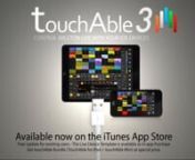 # touchAble 3 now connects via a simple USB Cable!! n# 42 new templates for Live&#39;s Instruments and Effects! (in-app purchase)n#Limited time offer on touchAble Bundle (touchAble for iPad + touchAble MINI for iPhone/iPod).n#available worldwide exclusively through the App Store in the Music category. The update is free for previous owners. ntouchAble for iPad: http://www.itunes.com/app/touchable nAlso available for iPhone &amp; iPod : https://itunes.apple.com/app/touchable-mini/id782993938?mt=8nnto
