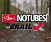 Introducing The Grail from Stan&#39;s NOTUBESnnShot just days before the Trans-sylvania Mtn Bike Epic.nThanks to Richie Rich for driving, and tracking down bikes and talent. And a big thanks to Madison Mathews and Arron Snyder for the riding.