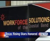 CORPUS CHRISTI – Commissioner Hope Andrade of the Texas Workforce Commission (TWC) acknowledged and presented a commemorative tile to the Texas Rising Star (TRS) Child Care Providers within the Coastal Bend’s 12-county region at a recognition presentation on Wednesday, October 23, 2013 at the Workforce Solutions Sunrise Career Center located at 5858 S.P.I.D., Suite 1, in Corpus Christi, Texas. nnIn 2012, Workforce Solutions of the Coastal Bend (WFSCB) received &#36;11.4 million dollars from the
