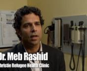 Dr. Meb Rashid is a physician in Toronto who specializes in refugee healthcare. In this interview with Patrick Hickey he speaks about the suffering he has seen since cuts to IFH. The Interim Federal Health plan covers refugee healthcare.nnhttp://ymoyl.ichannel.ca/archives/videos/dr-meb-rashid-refugee-doctor-fix