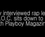 RARELY INTERVIEWED RAP LEGEND THE D.O.C. GIVES REVEALING INTERVIEW IN PLAYBOY’S APRIL ISSUEnnGhost in the Machine Exclusively Discusses The D.O.C.’s Plans for New Reality Show, HipHopDraft Presents I Got My Voice Back, and Reveals Inside Story of the Hip-Hop Legend’s Success nnLOS ANGELES, CA, March 14, 2013—Twenty-five years after the release of his hugely successful debut album No One Can Do It Better and the subsequent car crash that tragically took his voice, rap legend the D.O.C. an