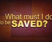What must I do to be saved?The answer to this question has implications both now and for eternity.Sadly, wrong answers are being given all the time.In this study, Don Blackwell opens the Bible and shares with us God’s answer to this question.It is a simple, straight-forward study done in a kind and loving manner.With a question of this magnitude, you cannot afford to be wrong.Won’t you join us for this vital study?