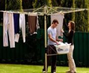 Looking for an Austral Foldaway 45 Rotary Clothesline? Call 1300 798 779, or visit online at http://www.youtube.com/watch?v=fNWNOxhJ-XU today!nnPlenty of Space to Hang a Family WashnnAustral&#39;s Foldaway 45 rotary clothesline is a folding head rotary clothes hoist beautifully finished in either Beige or Heritage Green.nnEven though the Foldaway 45 is compact, you still get a large 45 metres of line space, big enough for a full family wash.nnIf you want the advantage of a rotary hoist, but dont wan
