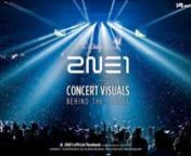 A behind the scenes look at creating the concert visuals for 2NE1&#39;s
