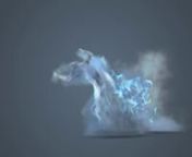 Goofing off with Fumefx Krakatoa and a Final Render Shader.