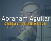 A short reel of some of the stuff Ive worked on in the last couple of years.nnQuestions or Feedback? email me at aguilar.abe@gmail.comnIMDB: http://www.imdb.com/name/nm3417846/nnReel Breakdown: n(00:03- 00:17)