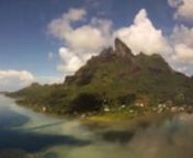 A flight around the some of the Society Islands in French Polynesia, mainly Bora Bora.nnFilmed by KP and Fred.nEdited by Phil.nMusic by Will Samson.