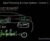 Bengali Lecture on Signals &amp; Systems - Lecture 1n-------------------------------------------------------nআজকের লেকচারে থাকছে সিগনাল আরে সিস্টেমের একেবারে বেসিক ধারণা। সিগনালের সংজ্ঞা, উদাহরণ। বাস্তব জীবনে আমরা সিগনাল দেখি কি দেখি না, নাকি এটা শুধু একটা