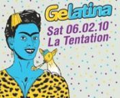 ♥•*¨☠*•♫♪ GELATINA presents MENEO! ♪♫•* ☠¨*•♥ nnTo celebrate our first anniversary we have the pleasure to invite MENEO for an amazing electropical/8-bit show! Don’t miss it Corazones!nn&#62;&#62;&#62;Livenn♫ MENEO (GUA/ESP)nMeneo is made up of Rigo Pex (music) and Entter (visuals). Rigo, originally from Guatemala, mixes 8-Bit songs with reggaeton. A bit like an unlikely meeting between Crystal Castles and Tego Calderon. Whilst Entter designs visuals directly inspired by early