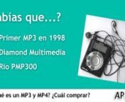 Todas las novedades sobre Mp3/Mp4/Mp5y las mejores ofertas en http://www.appinformatica.com/mp3-mp4.htmnnnn¿Qué es un MP3 y MP4? ¿Cuál comprar?nnnn¿Haces deporte y te gusta escuchar música? ¿Te gustaría entretenerte viendo vídeos mientras viajas? nnnn¡Necesitas un Mp3 o MP4?nnnn¿Qué es un MP3?nnnnEs un reproductor portátil que permite reproducir cualquier audio en formato MP3. La mayoría de música nnnnque descargas de tu PC tiene el formato MP3. Este es un formato de compresión