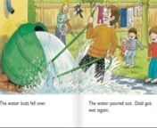 Mum and Dad mend the leaks.nnLesson taught by K.P. Palmer of MyEnglishCoach.TVnnEbook source:nnhttp://oxfordowl.co.uk/EBooks/Everyone%20Got%20Wet/index.html#nnMyenglishcoach.tv doesn not own this story and gives full credit and attribution to Oxford University Press.