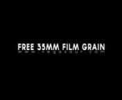 Real 35mm film grain from real film stocks that you can easily add to your HDSLR footage...visit http://vegasaur.com/film-grain for more info!