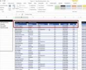 Discusses the plan and then sets up the Control Panel, Lists &amp; Data TablesnYou will then create a simple daily report using pivot tables and contrast that by building a formula driven daily reportnnFile Project 1-1 - StartFilenLink to files http://bit.ly/1OhIwWo
