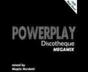 Power Play Discotheque MegamixnMixed By Maglio Nordettin2016nnKylie Minogue - I Should Be So LuckynExpose - Come Go Whit MenPaula Abdul - Straight Up (House Mix)nRick Astley - Together ForevernS-Express - Superfly GuynFun Fun - Happy StationnCompany B - FascinatednCeejay - A Little Love (What&#39;s Going On)nTatjana - Chica Cubana