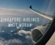 The first stop of my culinary trip around the world brought me to Singapore, where I met Matt Moran, masterchef from Australia. He is one of the chefs of the International Culinary Panel for Singapore Airlines, creating the tasty dishes for the airline&#39;s Business and First Class cabins. I sat down with him and let him explain what his work for Singapore Airlines is all about.nnMore about Matt: https://www.ariarestaurant.comnMore about the ICP:http://www.singaporeair.com/en_UK/flying-with-us/icpc
