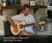 Learn to play Creedence Clearwater Revival CCR - Who&#39;ll Stop The Rain sample guitar lesson. Full lesson found at http://www.TotallyGuitars.com. Visit the site for free guitar lessons, TARGET program, forum, community, and contests.