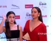 Sonakshi Sinha and Alia Bhatt at the Filmfare Glamour and Style Awards from sonakshi sinha