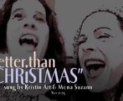 THIS IS MY VERY SPECIAL CHRISTMAS GIFT TO YOU!nIt is produced with my valued singer colleague Krisin Art and with some of my friends and family members.nWe loved to sing that song, which has so varied views on Christmas and all that stuff round about, so that in the end it became much more than just a Christmas song. For us it is the perfect song in this tough and tumultuous times.nAnd we had a lot of joy and fun in producing this little animated selfilm.nnI hope you will enjoy it!nnHave a very
