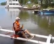One man built himself a great floating pvc kayak for cheap, and it works great too!