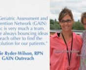 Meet mother and daugther, Bonnie Ryder, RPN, Palliative Care and Jessie Ryder-Wilson, RPN, GAIN Outreach. Music: www.Bensound.com