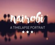 Experience the chaos and beauty of Nairobi through the xi-xo perspective. A lapse in the time sphere here, and a fast forward of the usual bustle there. Travel with us from roof tops to the streets as we chase sunsets and at times, oncoming traffic. Welcome to The City that never ceases to astound. nWelcome to NAIROBI!nThis video is made up ofmore than 45,000 photos and countless hours inshooting and editingnnEquipment and Software used:nNikon d7000nCanon 700DnnLENSESnSigma 10-20 F/3.5 Di VC