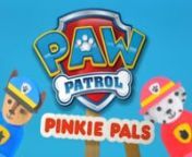 Nick Jr. Pinkie Pals - Paw Patrol from paw patrol