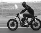 Stuart Alfano on his Honda &#39;76 CB360 cafe racer. nFilmed and edited by RenatonMusic: Arabella - Arctic Monkeys