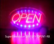 One Line Indoor Tri-Color LED Programmable Display Signn4” (H) x 26” (L)