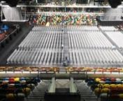When Grammy-Award winning gospel act Kirk Franklin came performed in London, the Copper Box Arena in Queen Elizabeth Olympic Park, Stratford, was transformed from former Olympic sports arena to impressive music gig space.